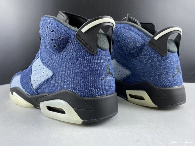 Rep 6 Washed Denim Jordan Air CT5350-401 0816